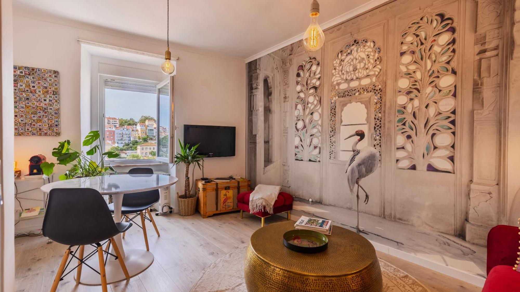 Sunny Design Apt In Praca Das Flores By Lovelystay Lisboa Exterior foto